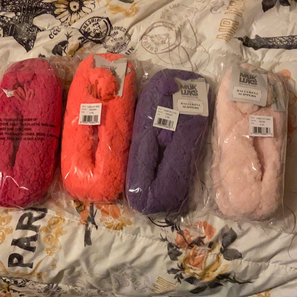 Muk Luk Ballerina Slippers